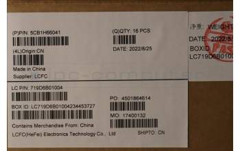 Lenovo 5CB1H66041 COVER FRU T16G1_C_COVER_WW_SUB_ASSY_GRAY