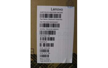 Lenovo 5CB1H68323 Tastatur inkl. Topcase ASM_CZE/SLKFPETARGY