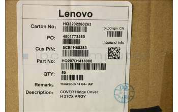 Lenovo 5CB1H68383 COVER Hinge Cover H 21CX ARGY