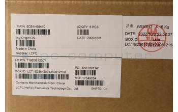 Lenovo 5CB1H68410 Tastatur inkl. Topcase ASM_LA SPA L82RD CG RGB