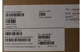 Lenovo 5CB1H68426 Tastatur inkl. Topcase ASM_ENG L82RD CG WH