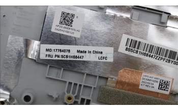 Lenovo 5CB1H68447 Tastatur inkl. Topcase spanisch L82RD CG WH