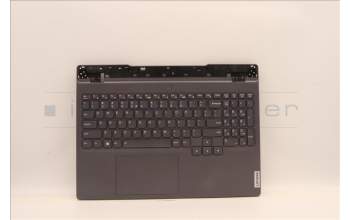 Lenovo 5CB1H68491 C-Cover with keyboard,US English Euro,Slate Grey,White Backlight