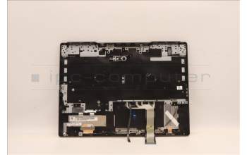 Lenovo 5CB1H68508 C-Cover with keyboard,Portuguese,Storm Grey,White Backlight