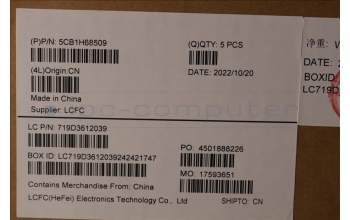 Lenovo 5CB1H68509 Tastatur inkl. Topcase ASM_RUS L82RD SG WH