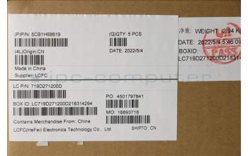 Lenovo 5CB1H68619 Tastatur inkl. Topcase ASM_KOR L82R3 CG_NFP
