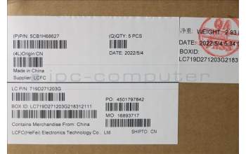 Lenovo 5CB1H68627 Tastatur inkl. Topcase ASM_HBW L82R3 CG_NFP