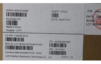 Lenovo 5CB1H70458 Tastatur inkl. Topcase ASM_SLV L82R4 FPSD