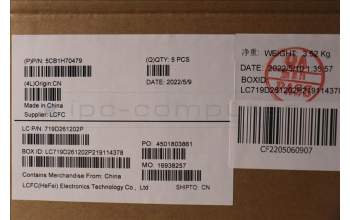 Lenovo 5CB1H70479 Tastatur inkl. Topcase ASM_FRA L82R4 NFPAB