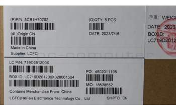 Lenovo 5CB1H70702 Tastatur inkl. Topcase ASM_CZE/SLK L82R4 NFPAB