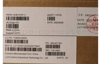 Lenovo 5CB1H70711 Tastatur inkl. Topcase spanisch L82R4 NFPCG