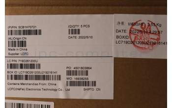 Lenovo 5CB1H70721 Tastatur inkl. Topcase deutsch L82R4 NFPCG