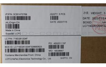 Lenovo 5CB1H70768 Tastatur inkl. Topcase ASM_CZE/SLK L82R4 NFPSD