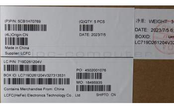 Lenovo 5CB1H70769 Tastatur inkl. Topcase ASM_BUL L82R4 NFPSD