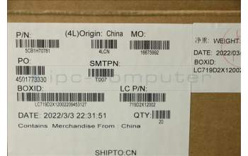 Lenovo 5CB1H70781 COVER Hinge Cover L 82SV SG