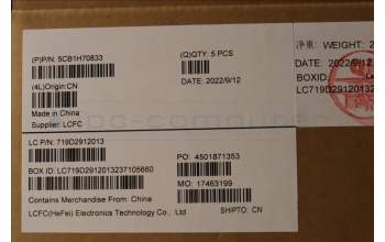 Lenovo 5CB1H70833 Tastatur inkl. Topcase ASM_BEL L82SV SG