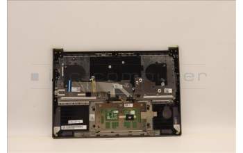 Lenovo 5CB1H70853 C-Cover with keyboard, Portuguese, Slate Grey