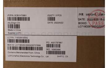 Lenovo 5CB1H70861 Tastatur inkl. Topcase ASM_UK L82SV SG