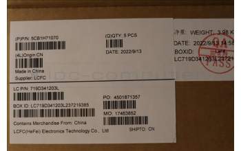 Lenovo 5CB1H71070 Tastatur inkl. Topcase ASM_UK L82RG SG W/WH