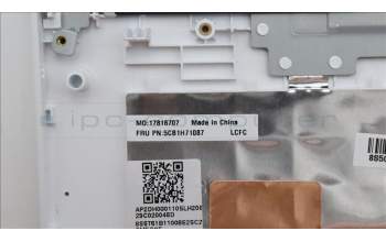 Lenovo 5CB1H71087 Tastatur inkl. Topcase ASM_HUN L82RG ST W/BU