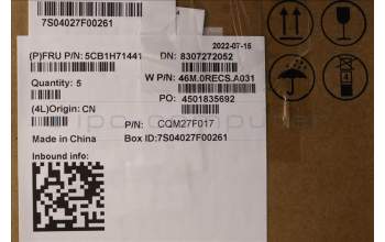 Lenovo 5CB1H71441 Tastatur inkl. Topcase ASM_HUN W 82R9 SG BL