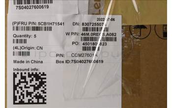 Lenovo 5CB1H71541 Tastatur inkl. Topcase ASM_LA SPA W 82R9 CG BL