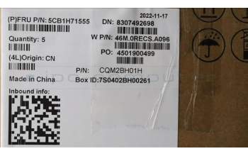 Lenovo 5CB1H71555 Tastatur inkl. Topcase ASM_BEL W 82R9 CG BL