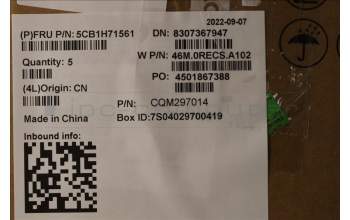 Lenovo 5CB1H71561 Tastatur inkl. Topcase ASM_BUL W 82R9 CG BL