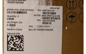 Lenovo 5CB1H72342 Tastatur inkl. Topcase schweiz W 82R9 CG