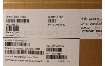 Lenovo 5CB1H72627 Tastatur inkl. Topcase ASM_KOR L82RM AB_NFP_BL