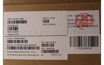 Lenovo 5CB1H72697 Tastatur inkl. Topcase schweiz L82RM AG_FP_BL