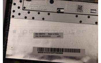 Lenovo 5CB1H72727 Tastatur inkl. Topcase schweiz L82RM AG_NFP