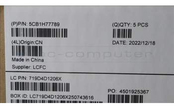 Lenovo 5CB1H77789 Tastatur inkl. Topcase ASM_FRA L82RM MB_NFP