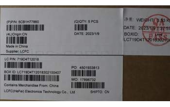 Lenovo 5CB1H77860 Tastatur inkl. Topcase ASM_EURO ENGL82RKFPABBL