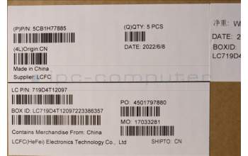 Lenovo 5CB1H77885 Tastatur inkl. Topcase ASM_USA ENG L82RKFPABBL