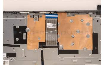 Lenovo 5CB1H77928 C-Cover with keyboard,Greek,Arctic Grey,Backlight,Fingerprint