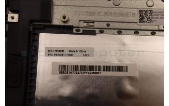 Lenovo 5CB1H77937 Tastatur inkl. Topcase ASM_NORDIC L82RK FPAGBL