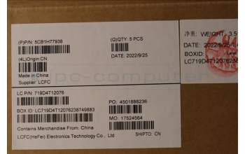 Lenovo 5CB1H77938 Tastatur inkl. Topcase ASM_POR L82RK FP AG BL