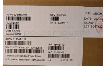 Lenovo 5CB1H77941 Tastatur inkl. Topcase spanisch L82RK FP AG BL