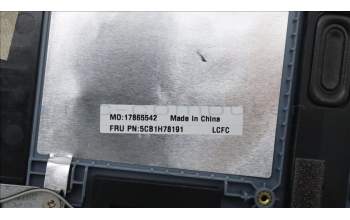 Lenovo 5CB1H78191 Tastatur inkl. Topcase schweiz L82RK FP MB N