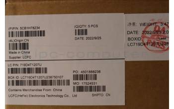 Lenovo 5CB1H78234 Tastatur inkl. Topcase spanisch L82RK NFP AB N