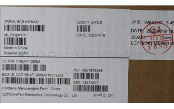 Lenovo 5CB1H78237 Tastatur inkl. Topcase ASM_POR L82RK NFP AB N