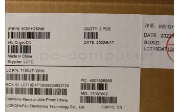 Lenovo 5CB1H78249 Tastatur inkl. Topcase ASM_HUN L82RK NFP AB N