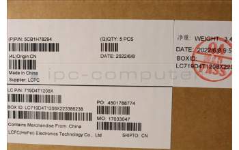 Lenovo 5CB1H78294 Tastatur inkl. Topcase ASM_ENG L82RK NFP AG N