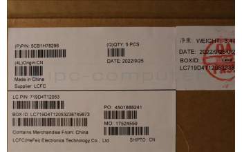 Lenovo 5CB1H78296 Tastatur inkl. Topcase ASM_ITA L82RK NFP AG N