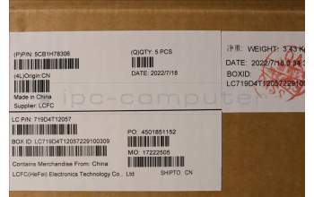 Lenovo 5CB1H78306 Tastatur inkl. Topcase ASM_FRA L82RK NFP AG N