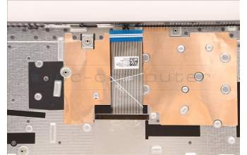 Lenovo 5CB1H78307 C-Cover with keyboard, German, Arctic Grey, Non-Fingerprint, UK