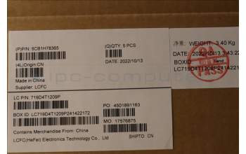 Lenovo 5CB1H78365 Tastatur inkl. Topcase ASM_POR L82RK NFP MB N