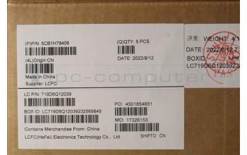 Lenovo 5CB1H78406 Tastatur inkl. Topcase ASM_HUN L82RE CG WH