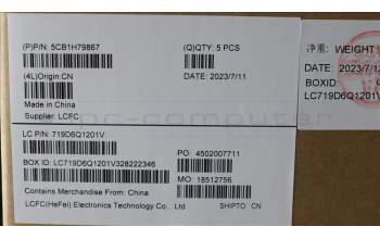 Lenovo 5CB1H79867 Tastatur inkl. Topcase ASM_TC L82RE SG RGB